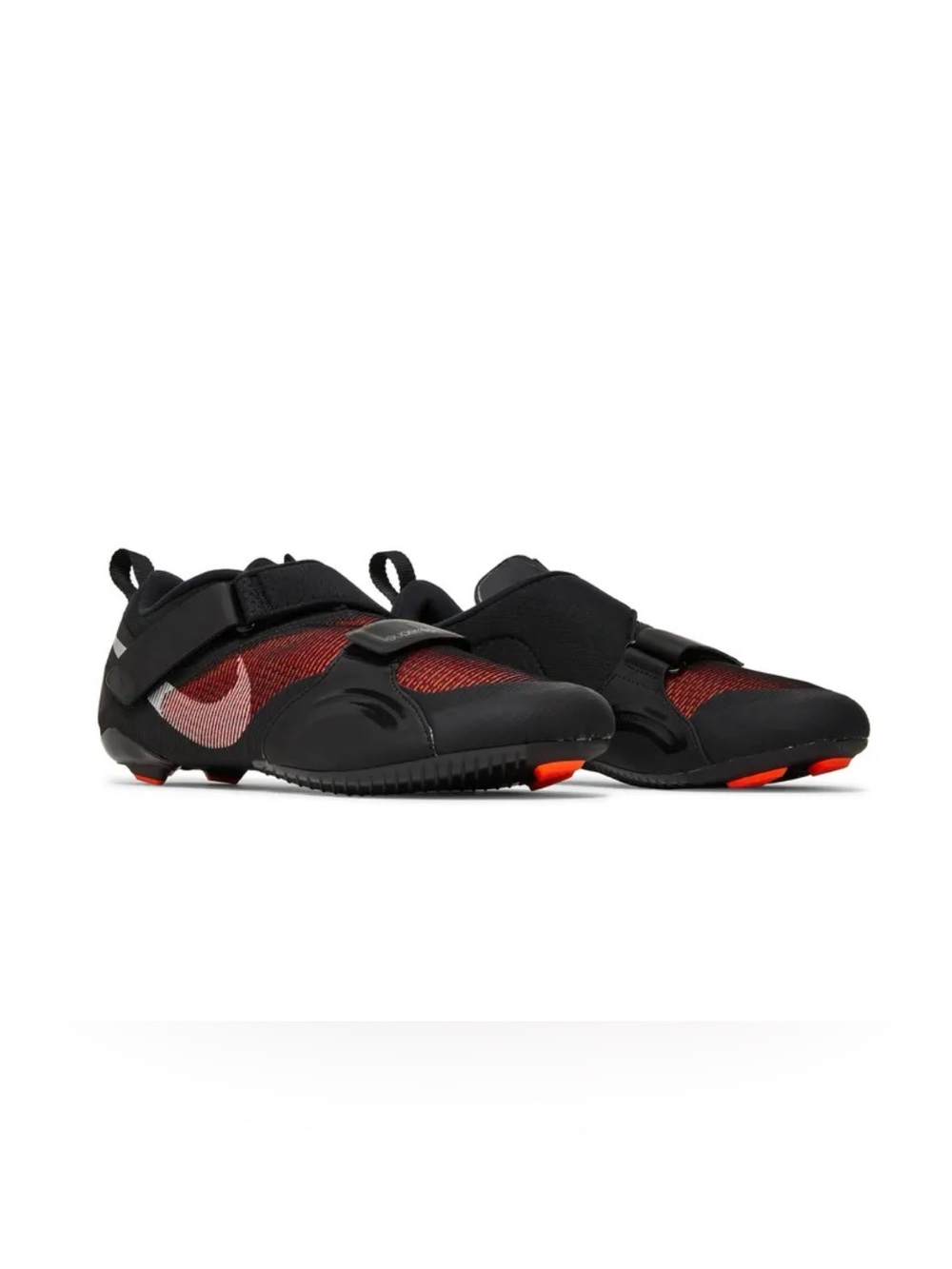 NWOT Nike Men’s SuperRep Cycle Black and Red (Hyper Crimson) Shoes 11 - Picture 3 of 8